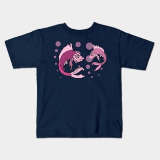 Family of fishes Kids T-Shirt